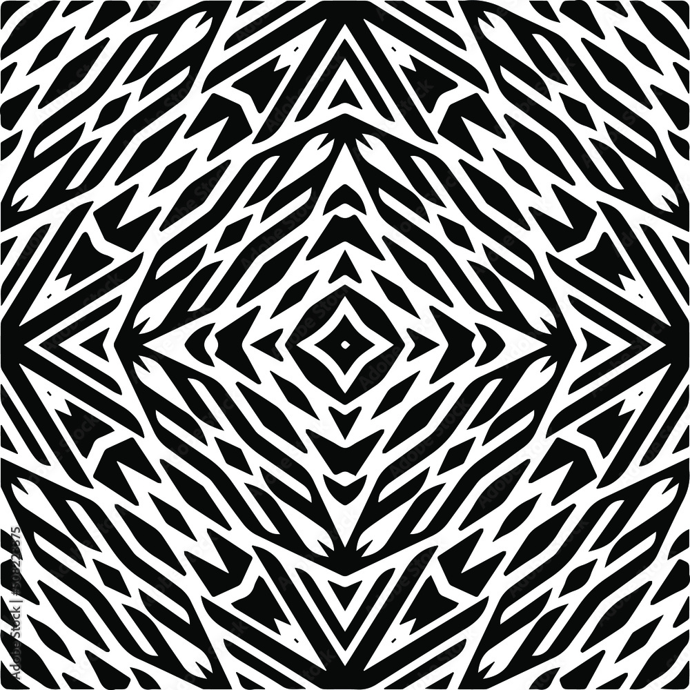 Abstract background with black and white pattern. Unique geometric vector swatch. Perfect for site backdrop, wrapping paper, wallpaper, textile and surface design. Abstract background with black and white pattern. Unique geometric vector swatch. Perfect for site backdrop, wrapping paper, wallpaper, textile and surface design.
