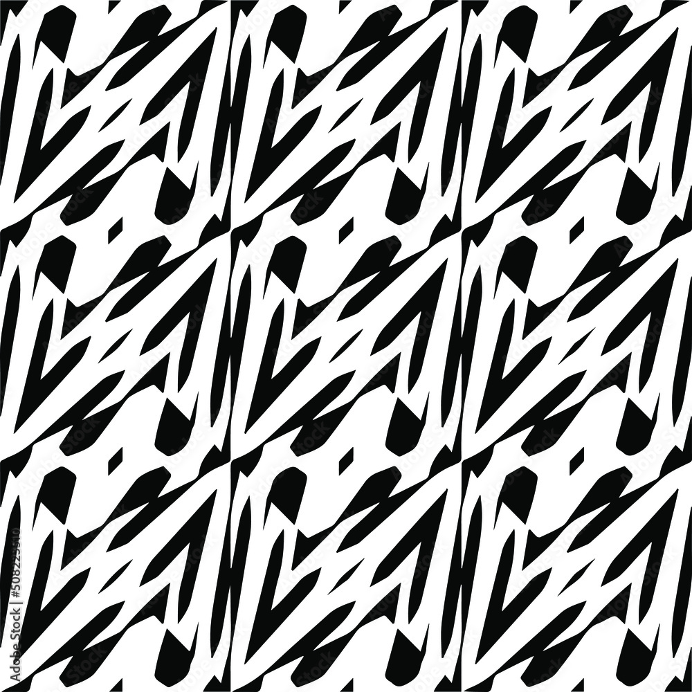 Abstract background with black and white pattern. Unique geometric vector swatch. Perfect for site backdrop, wrapping paper, wallpaper, textile and surface design. Abstract background with black and white pattern. Unique geometric vector swatch. Perfect for site backdrop, wrapping paper, wallpaper, textile and surface design.