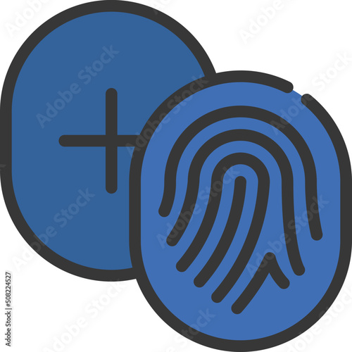 Duplicate Fingerprint Icon