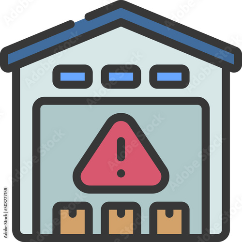 Warehouse Crisis Icon