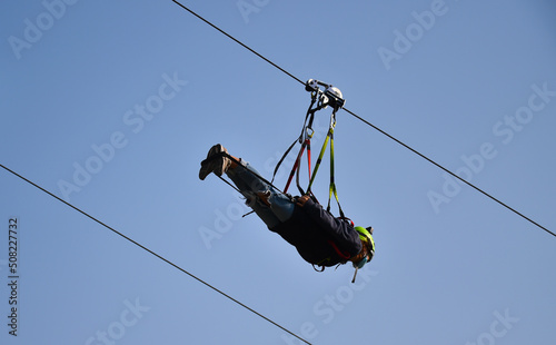 Seilbahn fahren im Harz