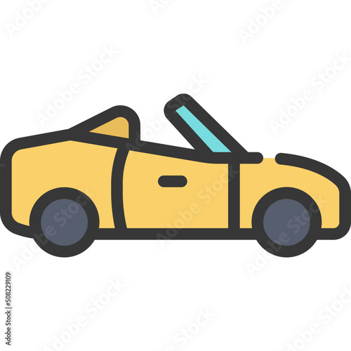 Convertible Car Icon