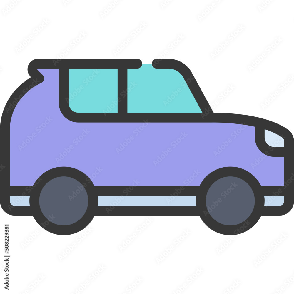 SUV Car Icon
