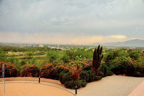 The Pakistan Monument is a national monument and heritage museum located on the western Shakarparian Hills in Islamabad, Pakistan. Sunday, 29 May 2022
