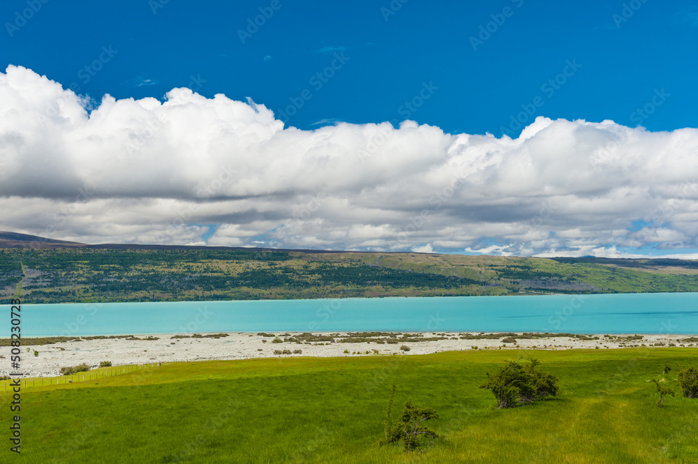 Lake Pukaki in New Zealand