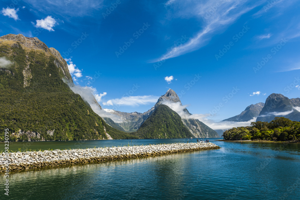 Milford Sound in New Zealand