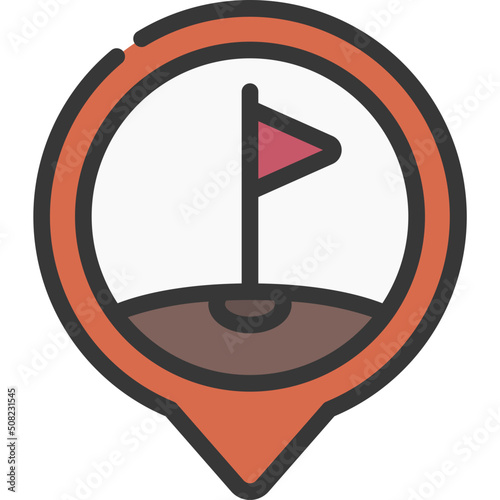 Golf Course Icon