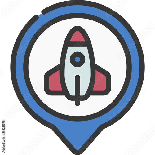Rocket Launch Icon