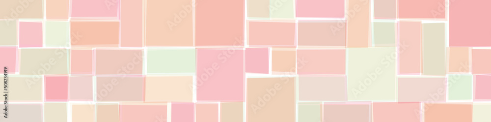 Fototapeta premium Offset Quads generative art background art illustration