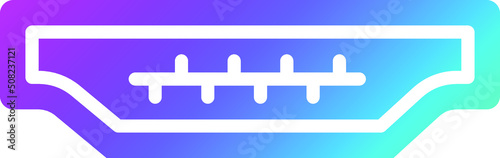 Hdmi Port Vector Icon Design Illustration