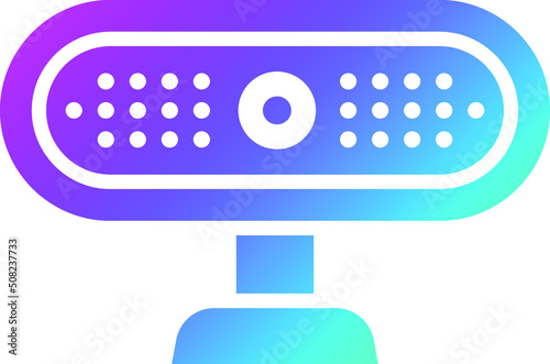 Webcam Vector Icon Design Illustration