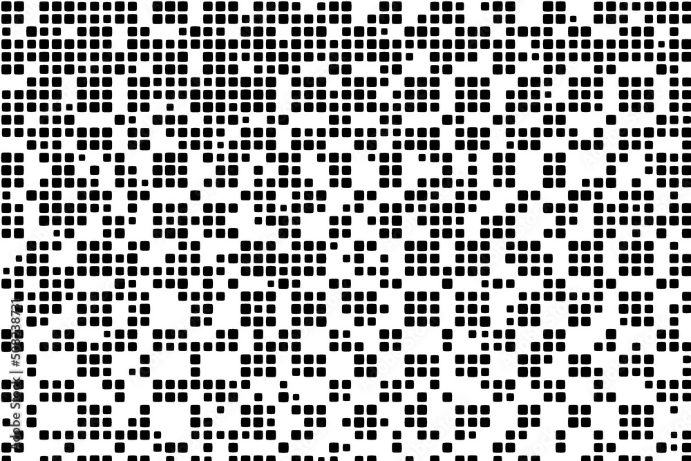Abstract background. Monochrome texture. Black and white lines on background.