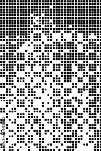 Abstract background. Monochrome texture. Black and white lines on background.