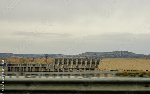 14 May 2022 Sanliurfa Turkey. Gap dam at Sanliurfa Turkey