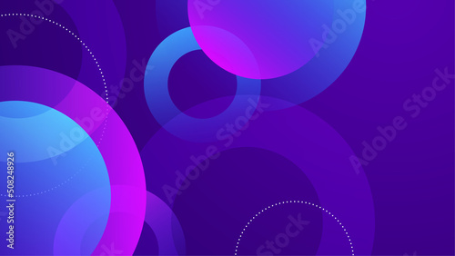 Modern blue and pink colorful abstract background with geometric shapes, lines and waves