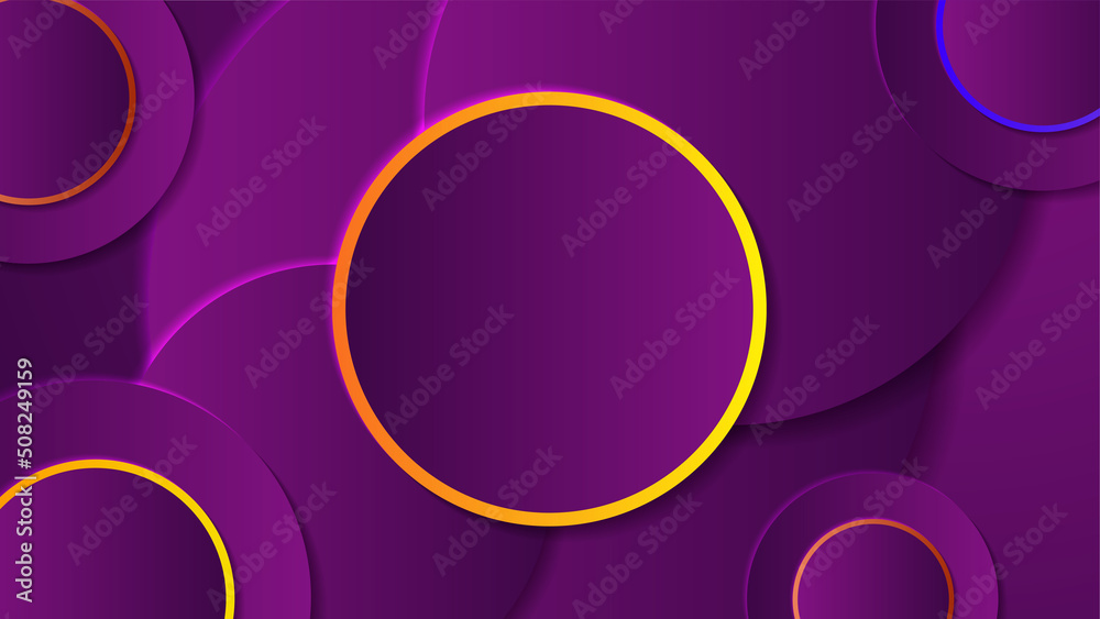Modern geometric with red and blue colorful shape design background