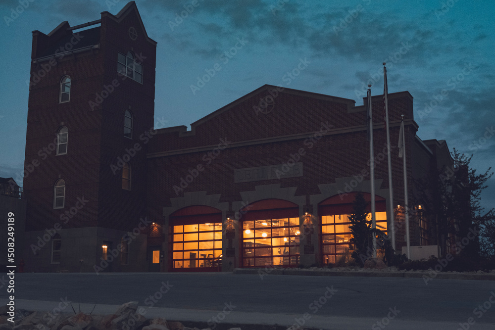 Fototapeta premium Lehi Fire Department