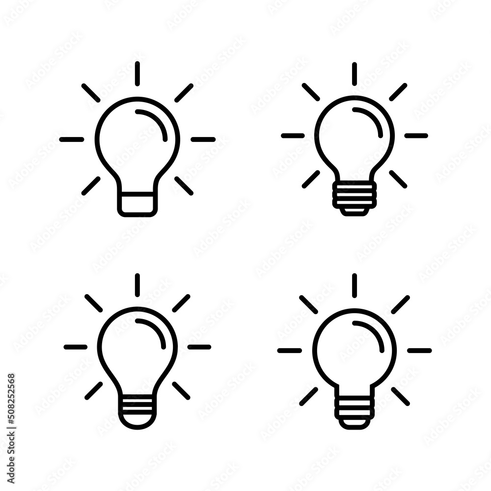 Lamp icon vector. Light bulb sign and symbol. idea symbol. Lamp icon vector. Light bulb sign and symbol. idea symbol.