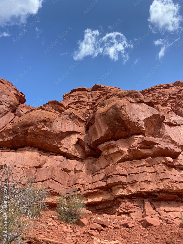 red rock formation