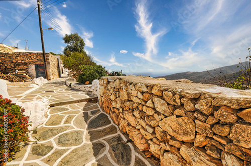Obraz na płótnie Cycladic architecture Sikinos island