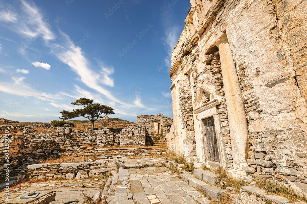 Episkopi in Sikinos island Greece
