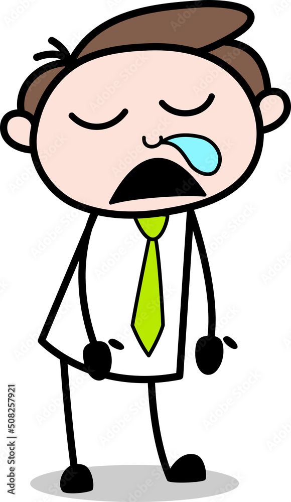 cartoon character of a person with a smile