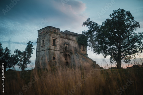 Castle of san fili. Riace Calabria photo