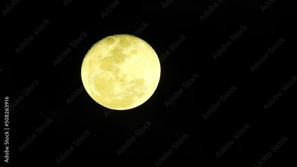 Full moon rising in South Africa speeded up - timelapse Full moon rising in South Africa speeded up - timelapse