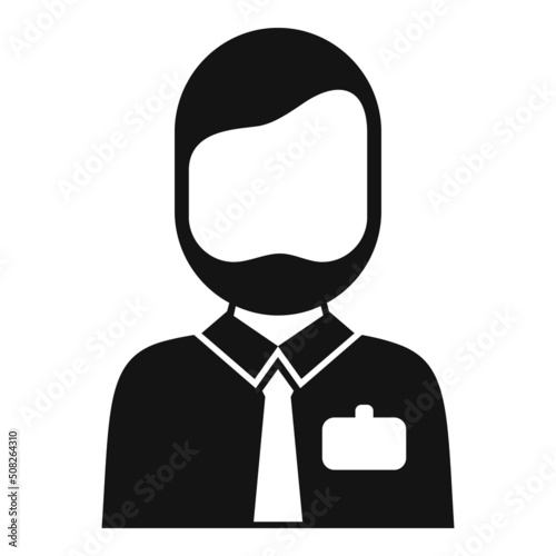 Trust expert icon simple vector. Quality standard