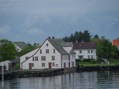 Die Stadt Haugesund in Norwegen