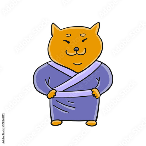 Shiba inu character for your design