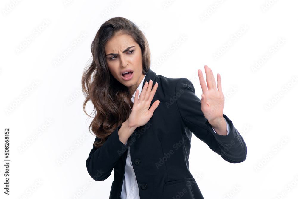 Screaming hate rage woman face. Emotional angry woman screaming on studio isolated background. Human emotions, expressive facial expressions. Panic and scream. Screaming hate rage woman face. Emotional angry woman screaming on studio isolated background. Human emotions, expressive facial expressions. Panic and scream.