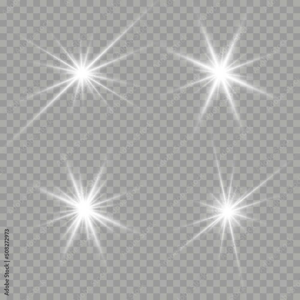 Set of explosion star, glare, sparkle, sun flare. Set of explosion star, glare, sparkle, sun flare.