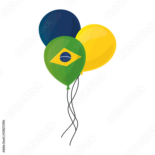 brazil balloons design
