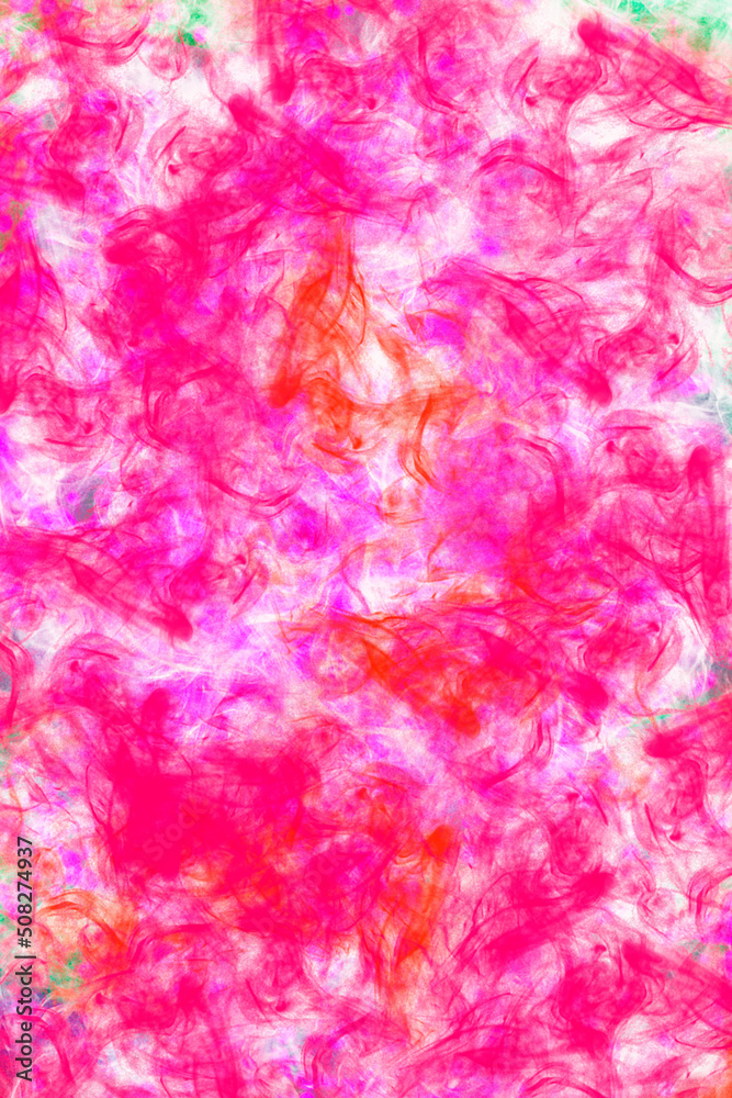 bright colorful pink and white watercolor background. hand painted
