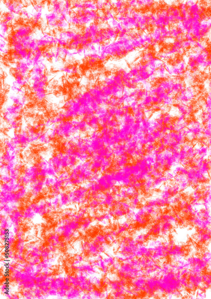 pink and orange bright pencil background