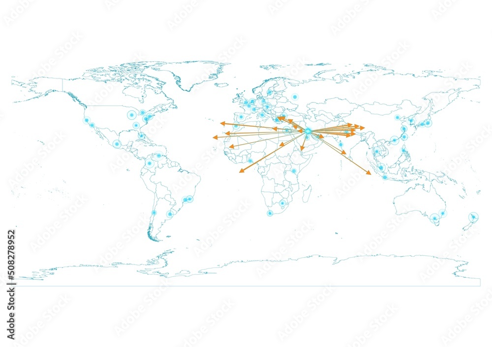 Kuwait map, export concept map for Kuwait on white background suitable for export concepts. File is suitable for digital editing and large size prints. Kuwait map, export concept map for Kuwait on white background suitable for export concepts. File is suitable for digital editing and large size prints.