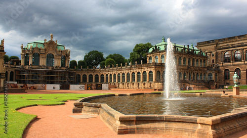 Zwinger Palace and Park Complex in Dresden, Germany 