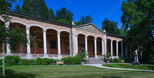 Baden Baden spa drinking hall. Baden Wuerttemberg, Germany, Europe