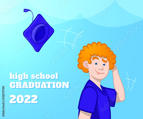 Нigh school graduation, summer holiday