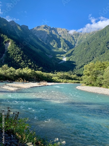 river in the mountains © yukko