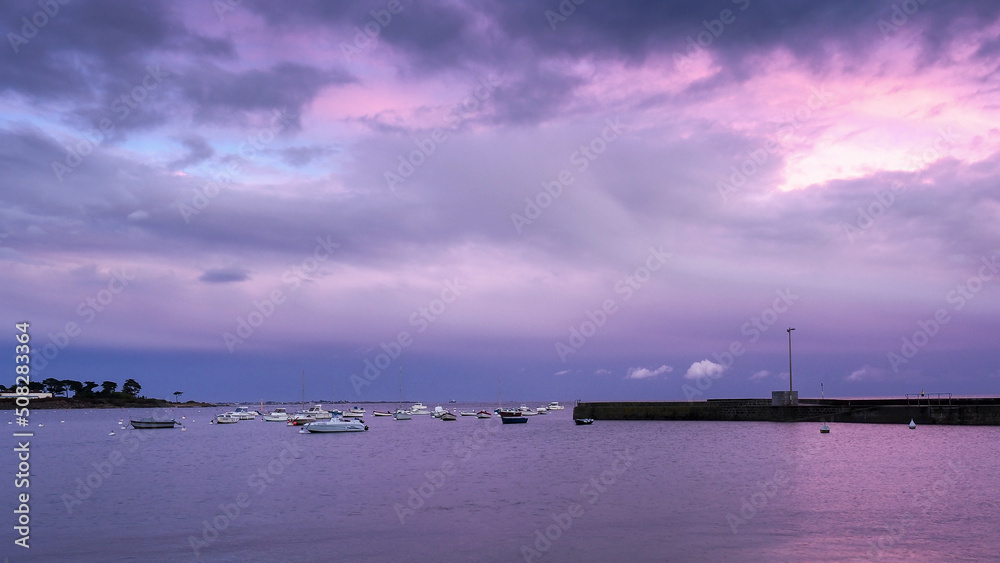 Paysage mer ambiance coucher soleil Paysage mer ambiance coucher soleil