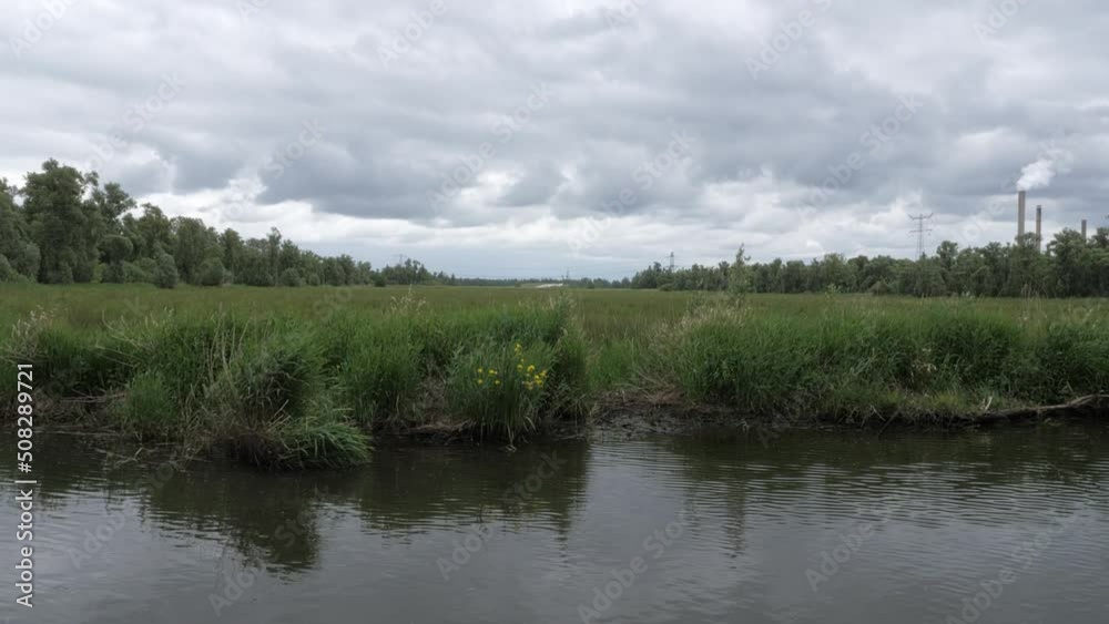 National Park Biesbosch in the Netherlands, sailing trough nature National Park Biesbosch in the Netherlands, sailing trough nature