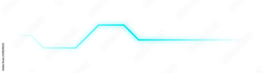 glowing hud border line