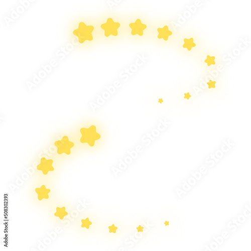 glowing star line element © KEN111