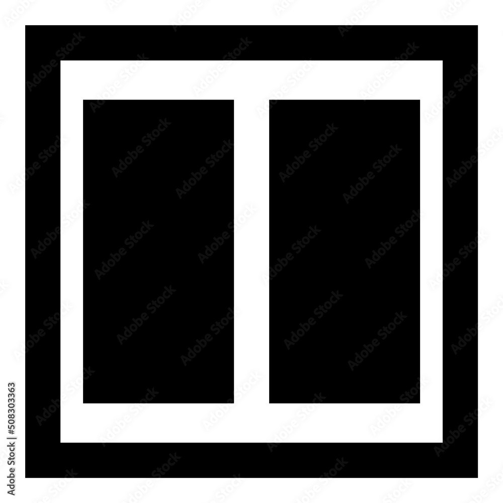 Square Elements Flat Icon Isolated On White Background Square Elements Flat Icon Isolated On White Background