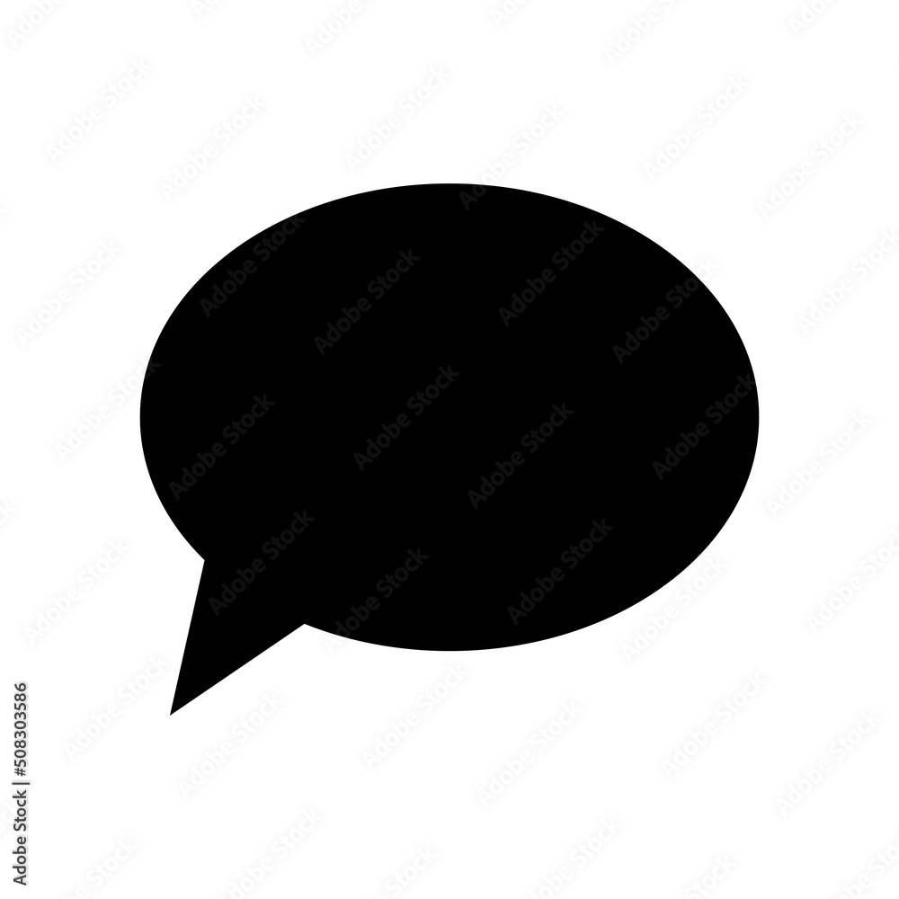 Speech bubble icon Speech bubble icon