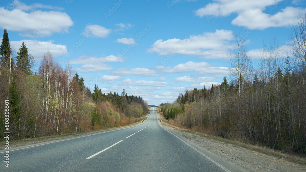 road to the mountains