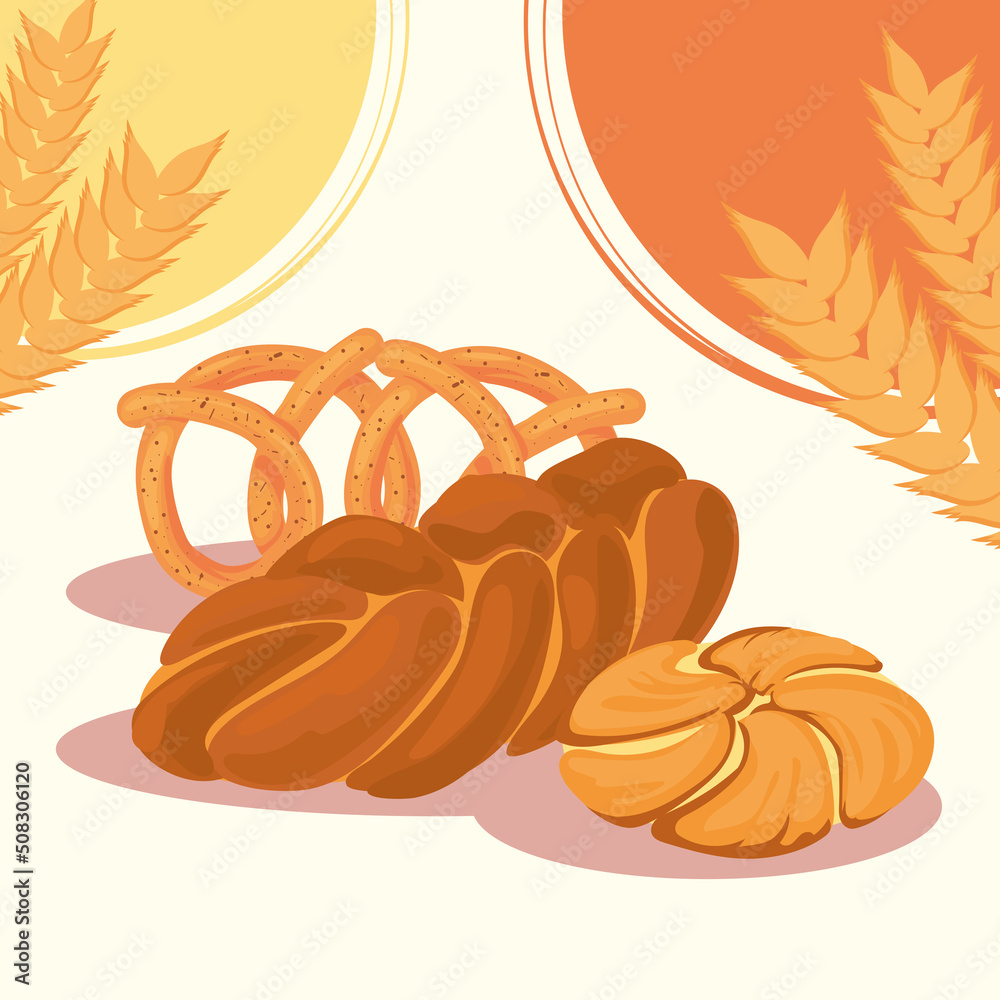 baked food poster baked food poster