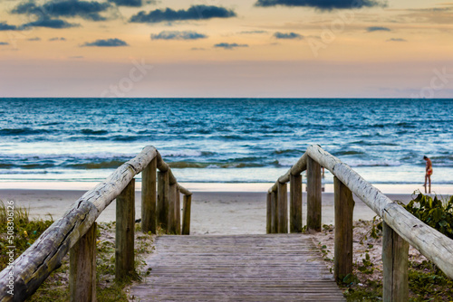 pier in the sea